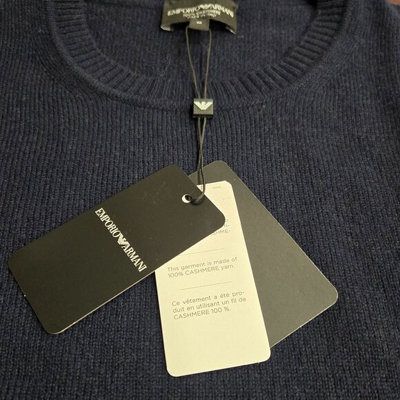 Emporio Armani Pure Cashmere Jumper - Picture 7 of 8